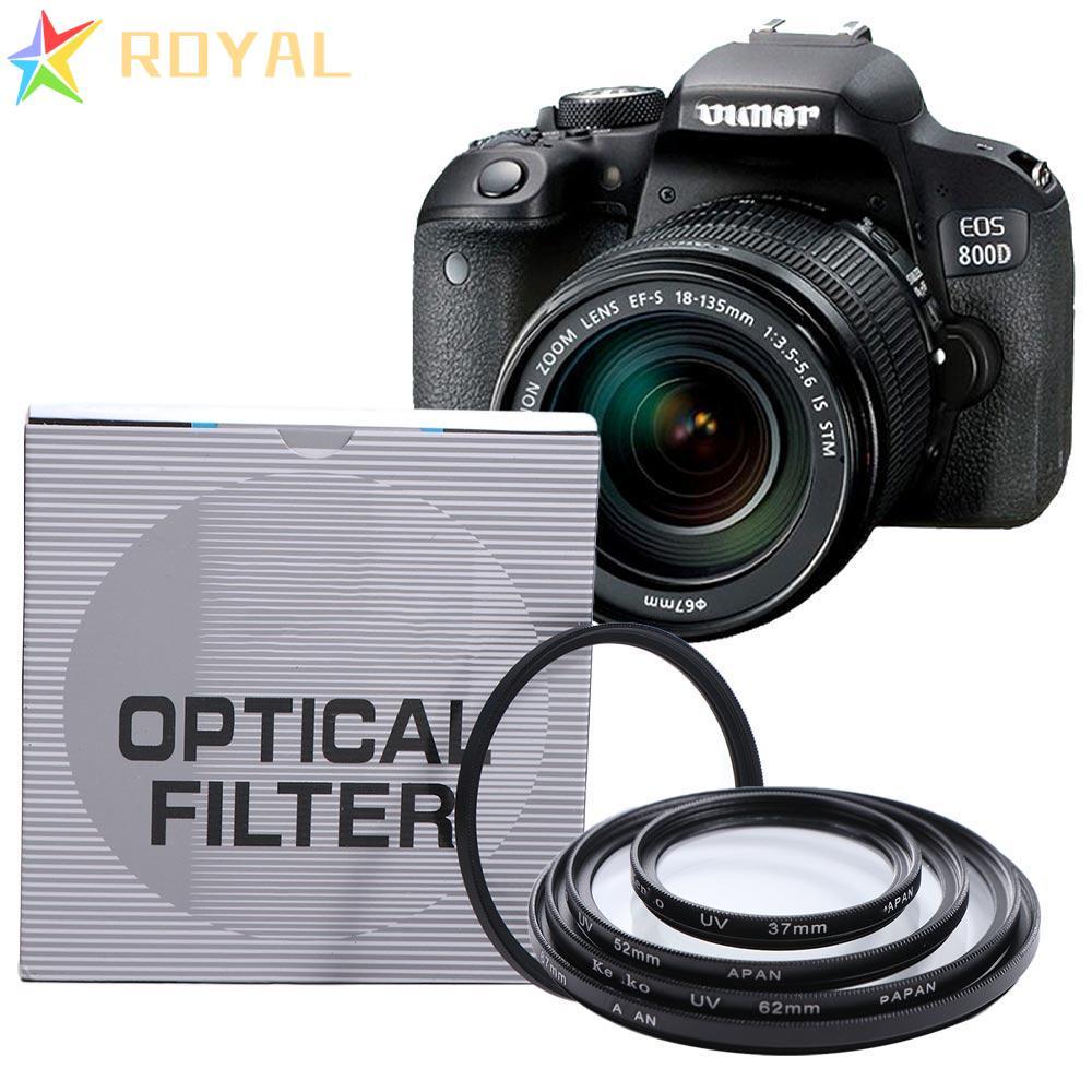 ROYAL UV Filter, 72 77 82 มม.52 55 58 62 67 UV Digital Filter, SLR 37 40.5 43 46 49 กล้อง UV Filter 