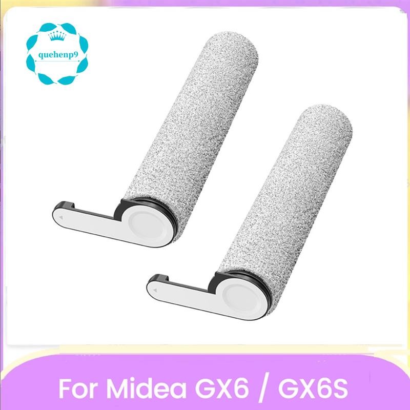 [Fast Q9] อะไหล่ทดแทน 2 ชิ้นแปรงลูกกลิ้งสําหรับ GX6/GX6S เครื่องซักผ้าพื้นแปรงหลักสูญญากาศ