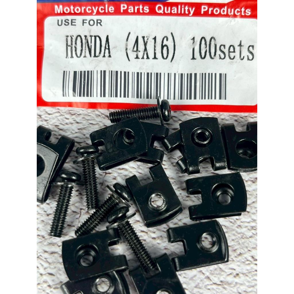 (10ตัว) กิ๊บล็อค SR กิ๊บล็อคหน้ากาก HONDA ขนาด 4×12 / 4×20 / 5×16 / 5×12 / 4×16  คุณภาพ SR แท้ ล็อกแน่น ทนทาน ราคาดี - รูปที่ 6