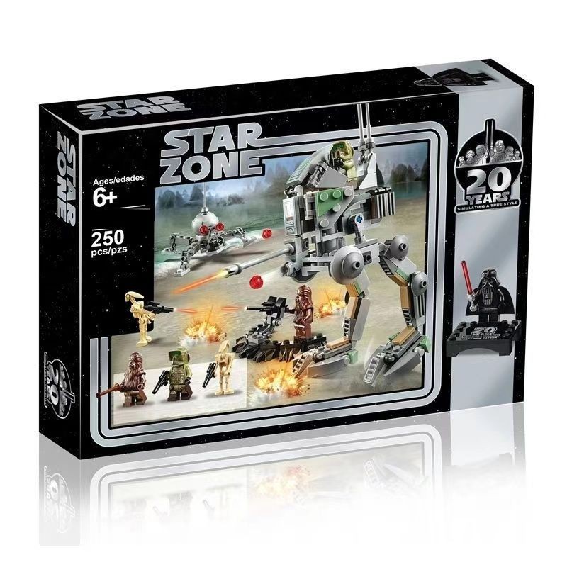 ใช้งานร่วมกับ Lego Star Wars Series 75261 Reconnaissance Walker การศึกษา diy Building Block ของเล่นข