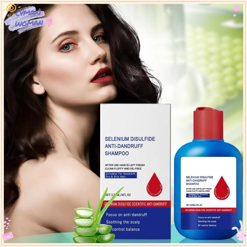 CYMX Selenium Sulfide Shampoo, แชมพู Nipori ป้องกันรังแคสดชื่น, 2025 120ml แชมพูทําความสะอาดควบคุมคว