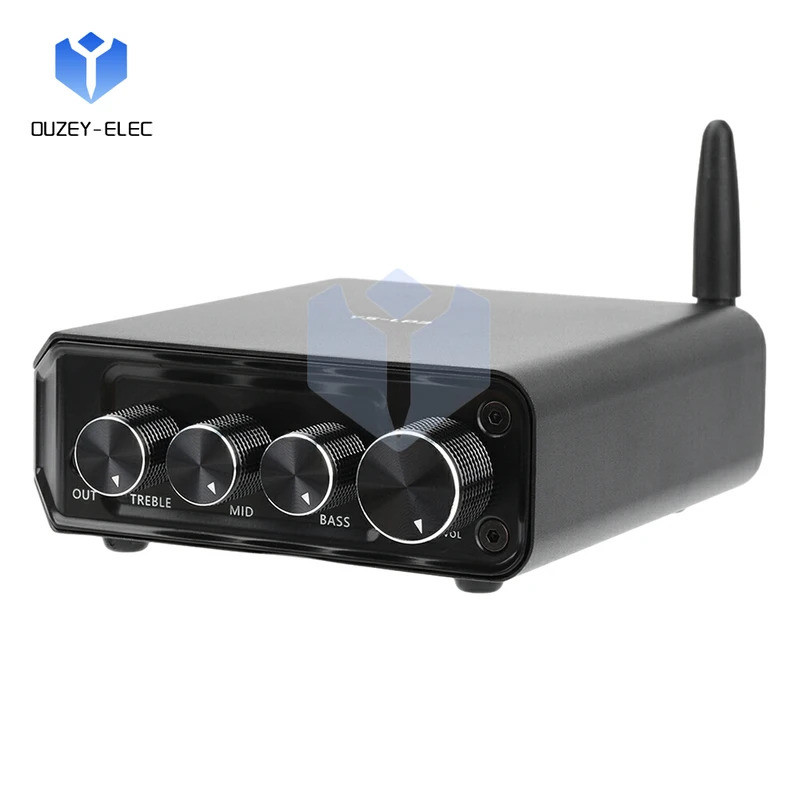 YS-LP3 TPA3116 Class D เครื่องขยายเสียงบลูทูธ 5.4 2.0 ช่อง 50Wx2 ไฮไฟสเตอริโอเครื่องขยายเสียงดิจิตอล