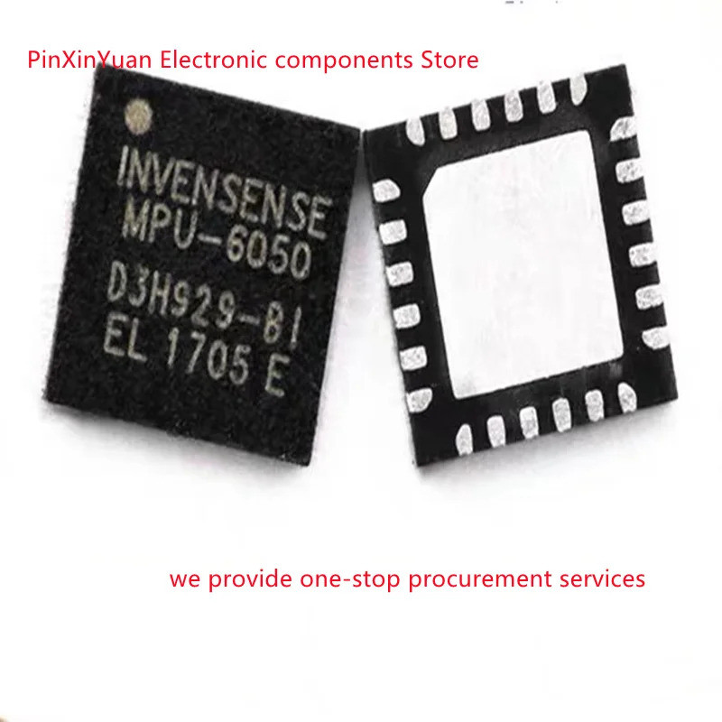 5 ชิ้น/ล็อตใหม่ MPU-6050 MPU6050 MPU-6050ES 6050C QFN-24 Triaxial เซ็นเซอร์เร่งชิปในสต็อก