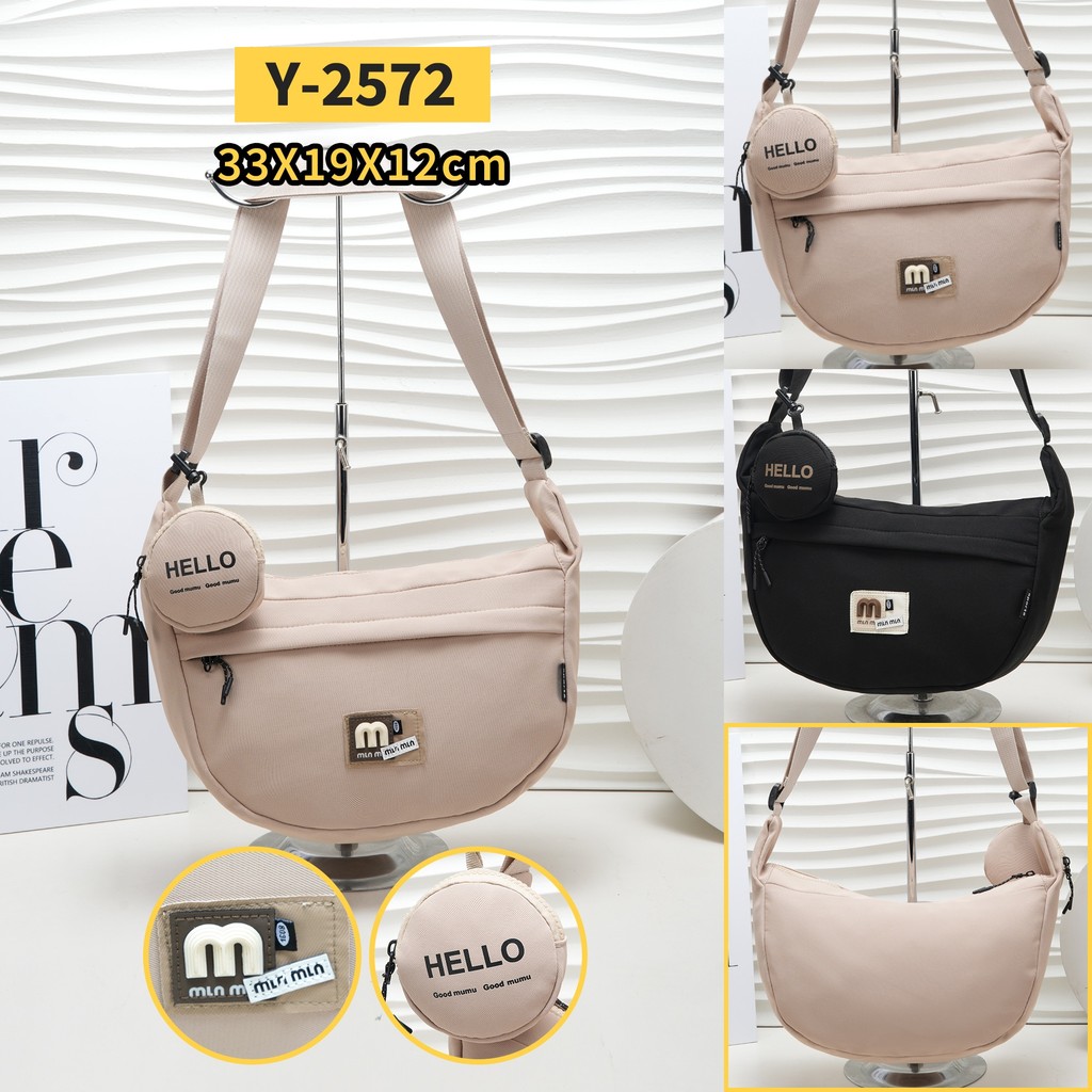 พร้อมส่ง กระเป๋าทรงวินเทจ กระเป๋าทรงเท่ห์ เรียบง่าย