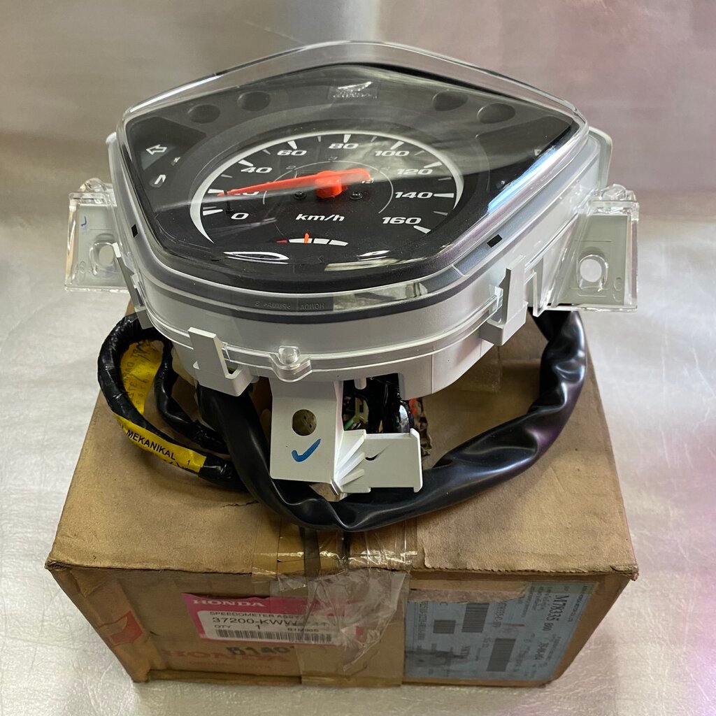 37200-KWW-741 มาตรวัดความเร็วทั้งชุด (KPH) WAVE110i 2012-2013 เวฟ110ไอ อะไหล่แท้ HONDA