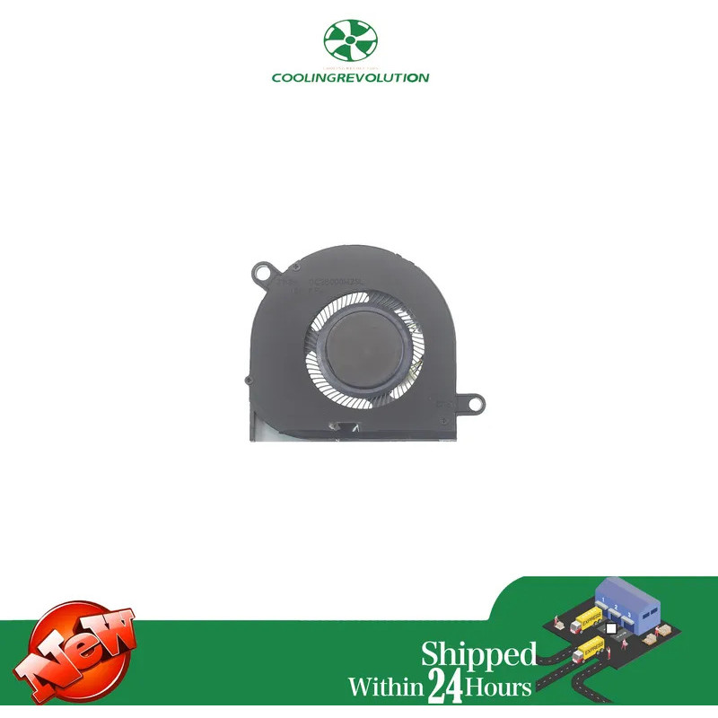 พัดลมระบายความร้อน CPU แล็ปท็อป EG50040S1-CG90-S9A DC5V 0.37A 4Pin สําหรับ Dell Latitude 14 9410 740