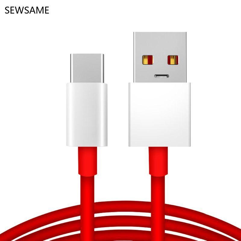 SEWSAME USB 3 1 Type C Cable Quick Fast Charging Power Data Cable สําหรับ 6T 5T