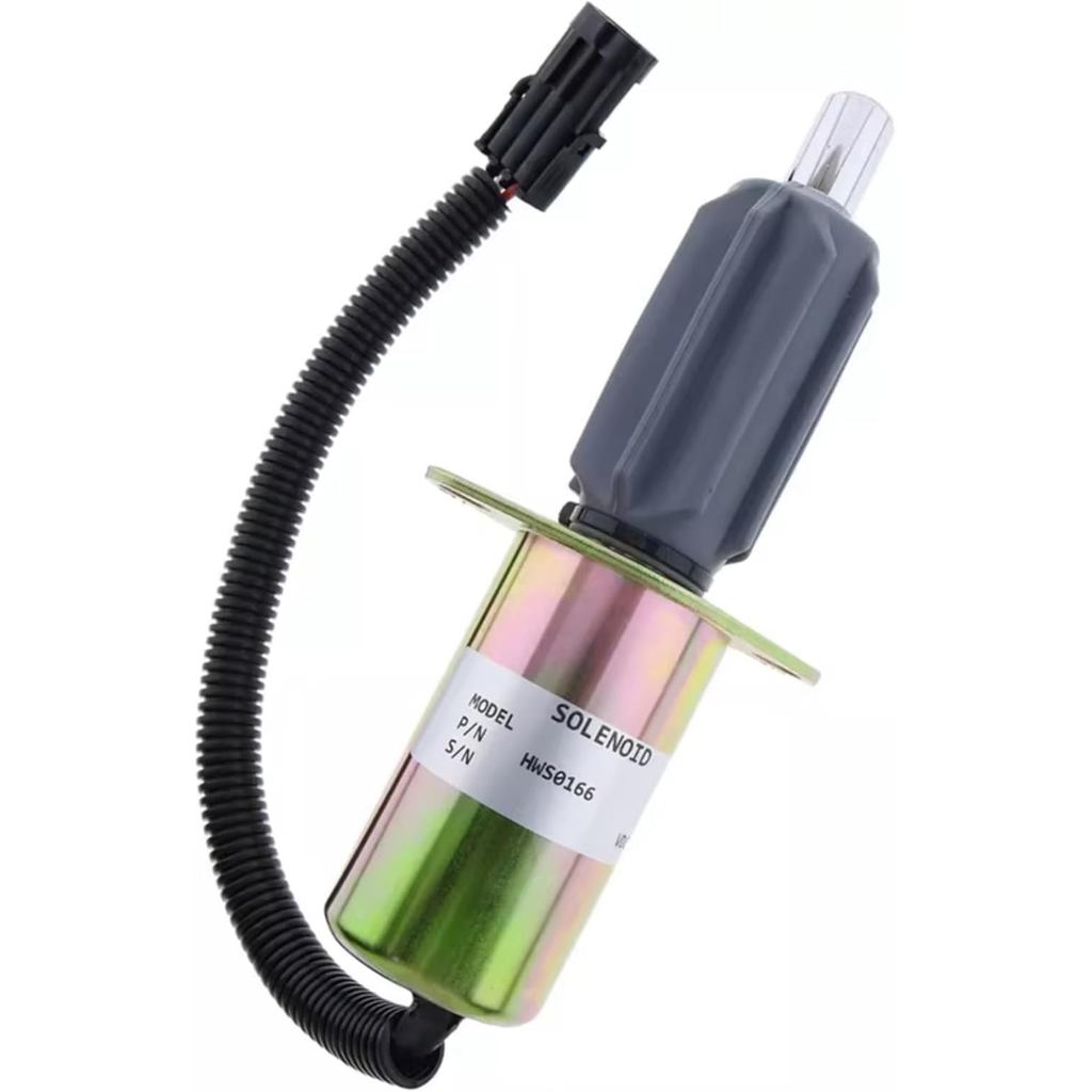 โซลินอยด์วาล์วปิดน้ํามันเชื้อเพลิง 12V 3921758 เหมาะสําหรับเครื่องยนต์ Cummins 4B3.9 6B5.9 6C8.3 6CT