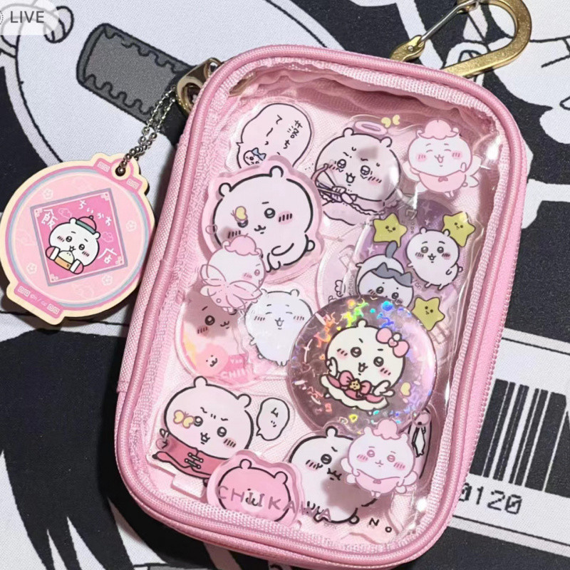 Chiikawa Same Style Pain Bag Chiikawa Chiikawa Bag Cute Girl Heart Coin Purse Student Mini Bag Baby 