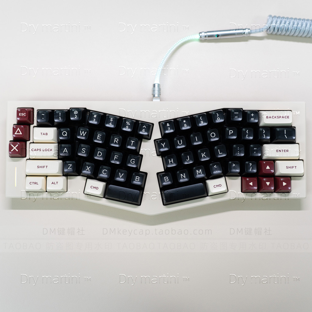 Roman Keycap ASA Ball Cap Two-Color Molding PBT Two-Color Injection Molding Class SA Dark สไตล์ 68/7