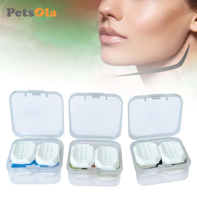 [Koolsoo2] 2x Jaw Exerciser Jawline Strengthener อุปกรณ์ Jawline Exerciser สําหรับผู้ชายผู้หญิง