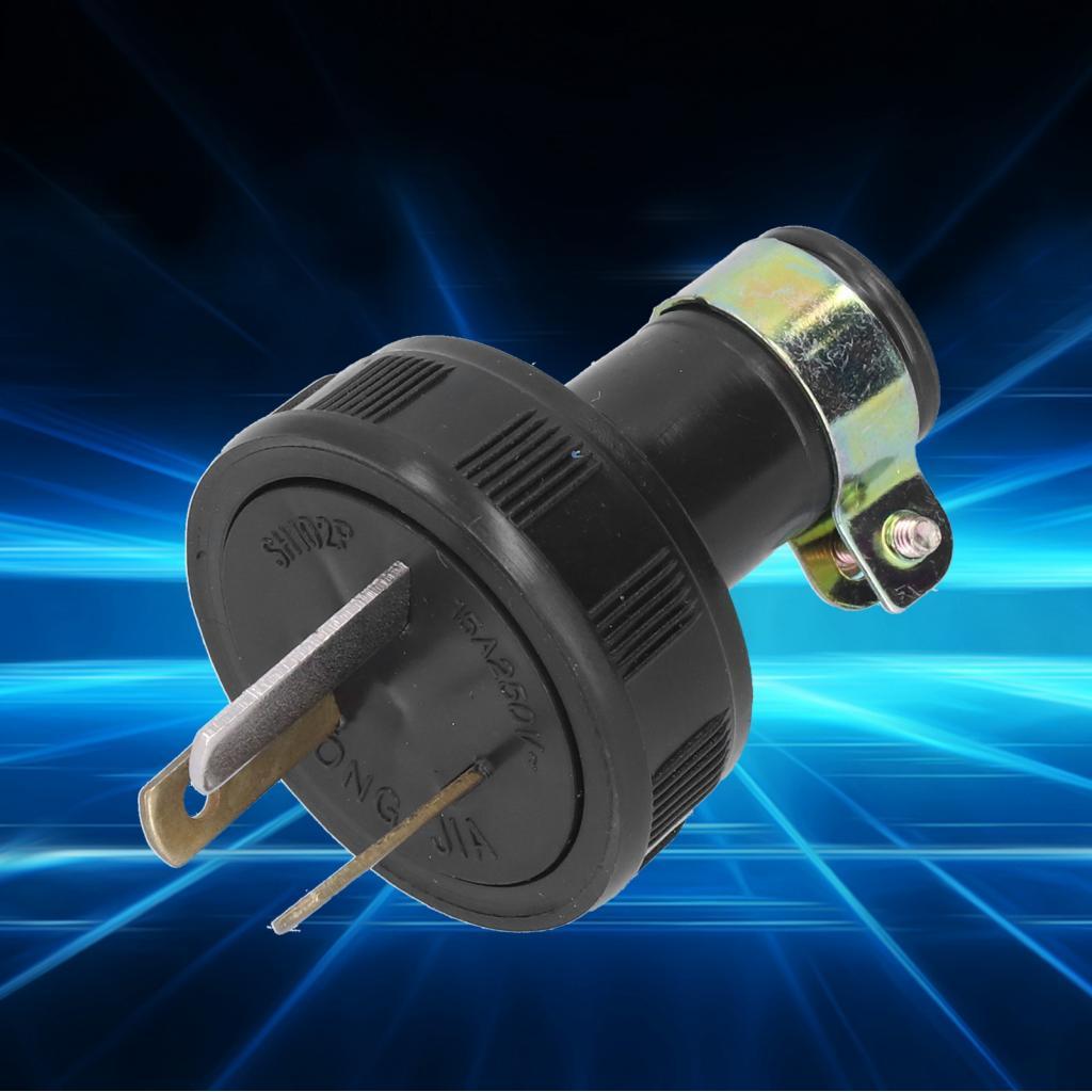 ปลั๊กเครื่องกำเนิดไฟฟ้าเบนซินปลั๊กญี่ปุ่น 5 ชิ้น 250V 15A สำหรับ ET950 ET650 TG950