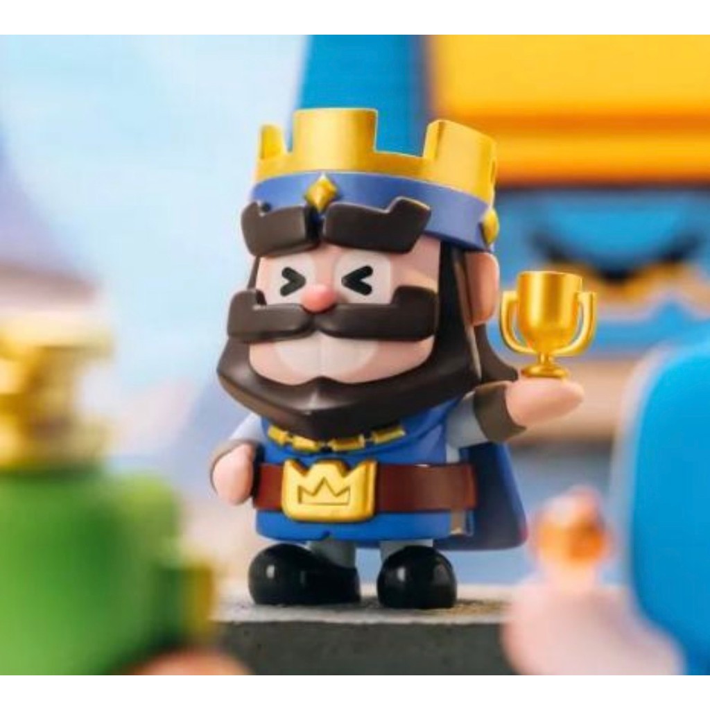 [ของแท้] Popmart Clash Royale Blind Box Doll Figures Toy Gift