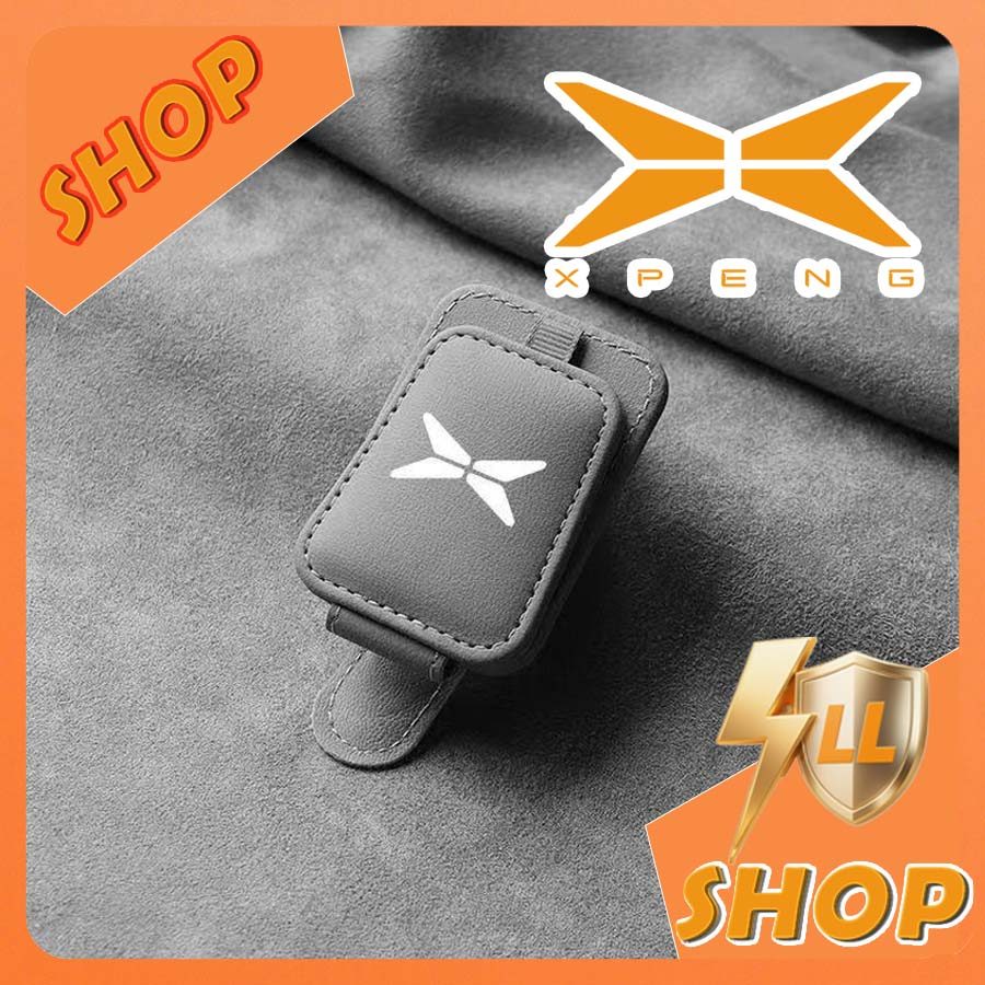 [READY]XPENG G6 Sun Visor Glasses Clip XPENG X9 Body Kit xpeng x9 ev Car Decoration Accessories G17T