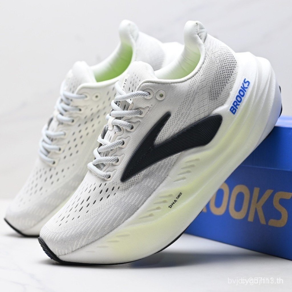 รองเท้าวิ่ง Glycerin max Super Glycerin สําหรับผู้ชายโดยใช้การออกแบบการดูดซับแรงกระแทกที่ยอดเยี่ยม เ