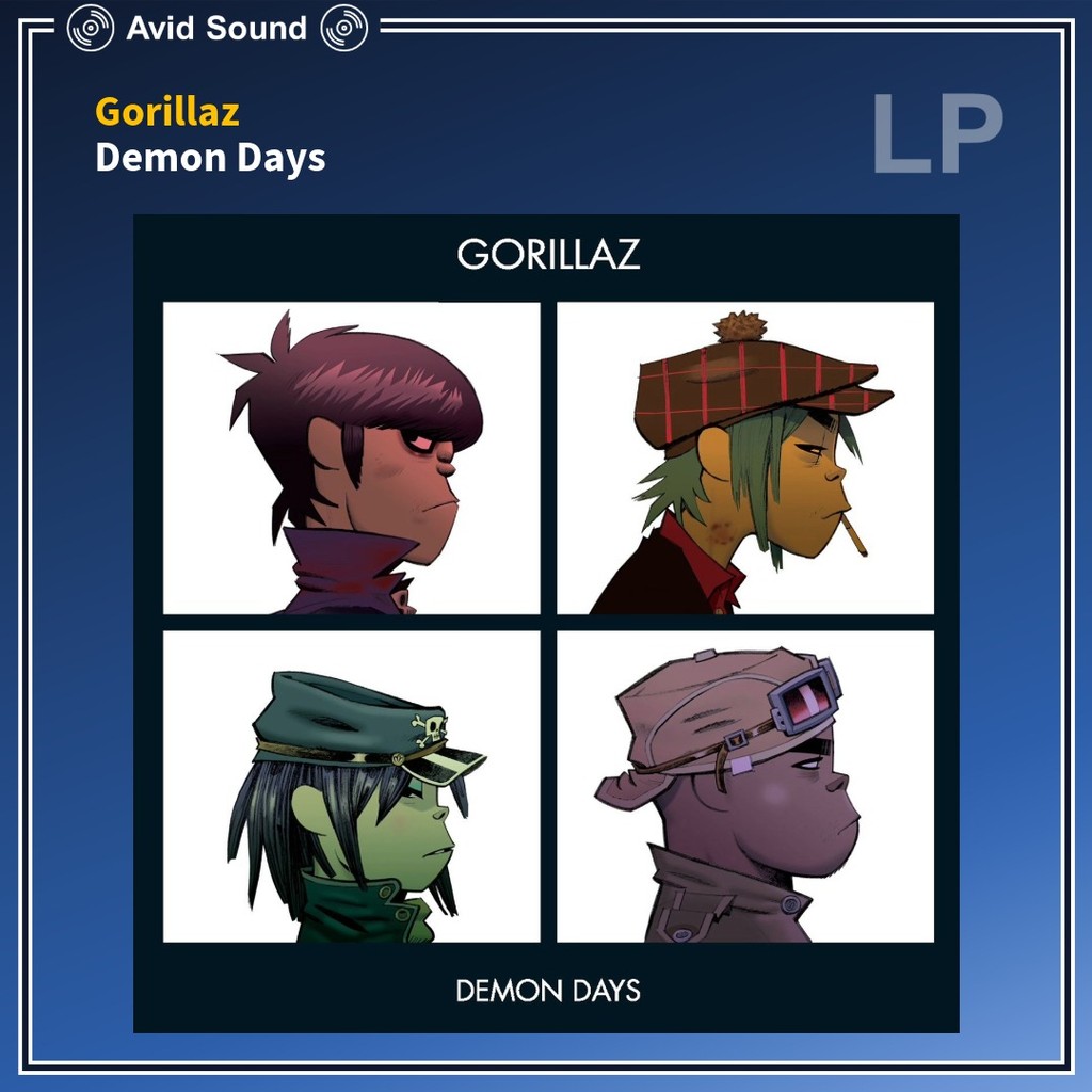 แผ่นเสียง Gorillaz Demon Days ใหม่ ซีล Gorillaz Vinyl LP