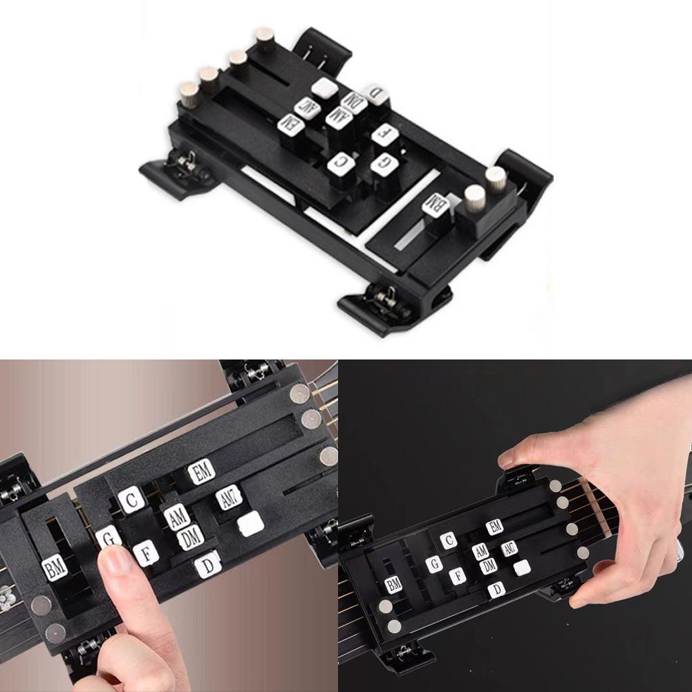 อัพเกรด One-key Guitar Chord Trainer Chord Learning Assisted Tool กีตาร์พื้นบ้าน Chord U4q3