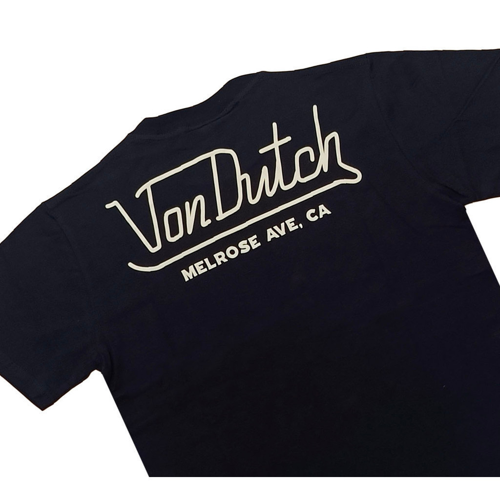 เสื้อยืด Von Dutch Q47 สีดํา Unisex