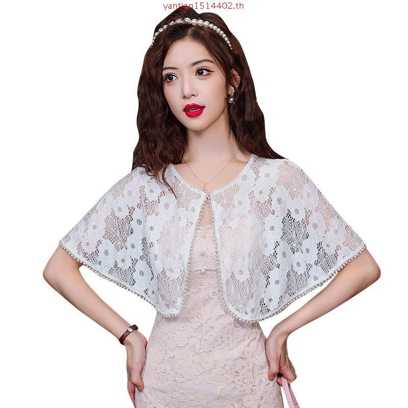 New Chinese Cheongsam Shawl Lace Sun Protection Jacket