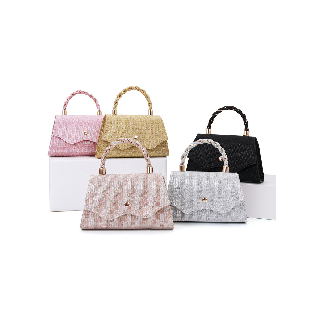 กระเป๋าถือไหล่สำหรับเพื่อนเจ้าสาว ออกแบบมาสำหรับงานแต่งงาน พร้อมลายเฉพาะ GTH7