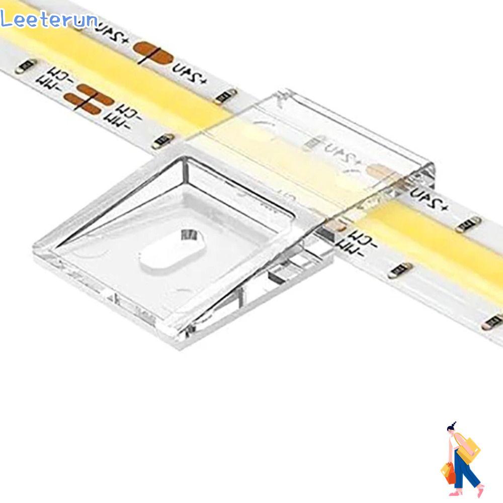 LEETERUN คลิปพร้อมสกรู, WS2812B WS2811 สายไฟหัวเข็มขัด 10 มม.PCB LED Light Strip คลิป, คุณภาพสูง Lig