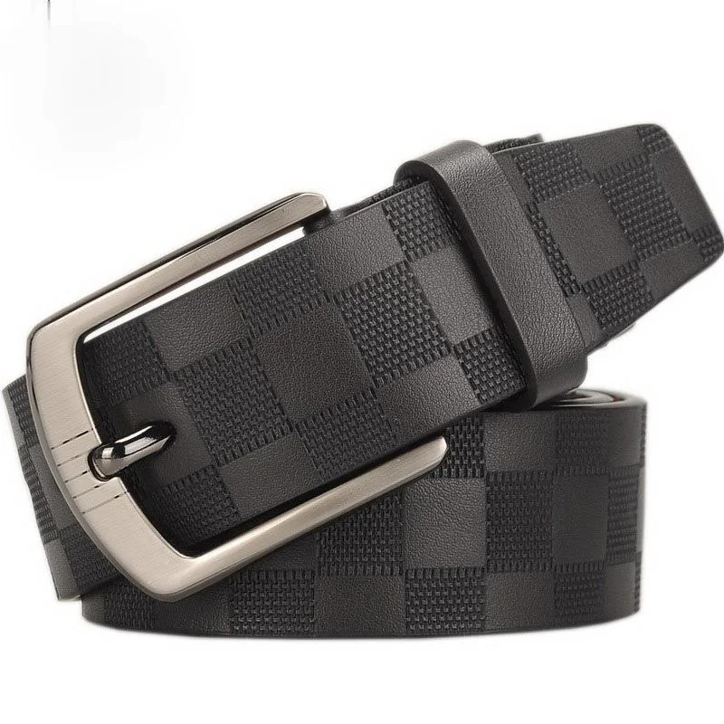 New Men's Leather Belts Classic Business Buckle Leather Belts Leather Belts Luxury Belt Designers Me