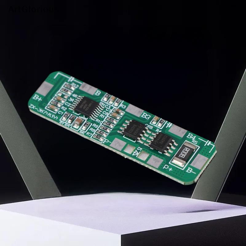 Art Protection Board 4S 4A-5A 18650 Li-ion Battery Protection Board – Over-Protection BMS PCB 4.25-4