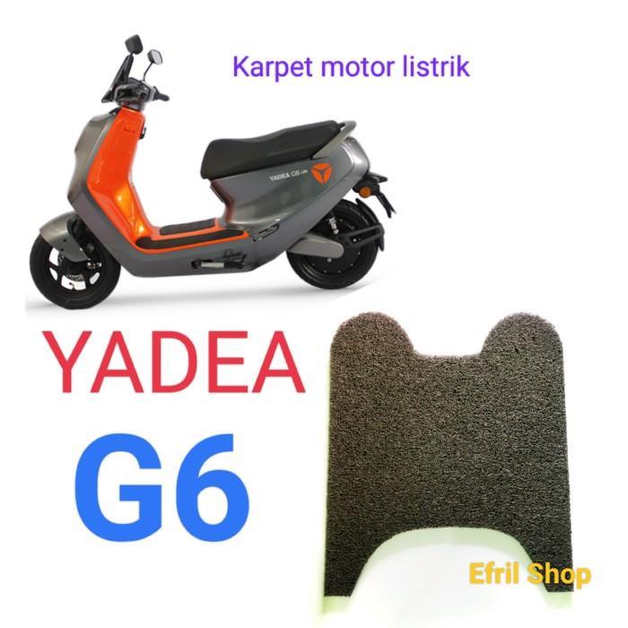 MERAH Yadea G6 พรมมอเตอร์ไซค์ไฟฟ้า - สีแดง