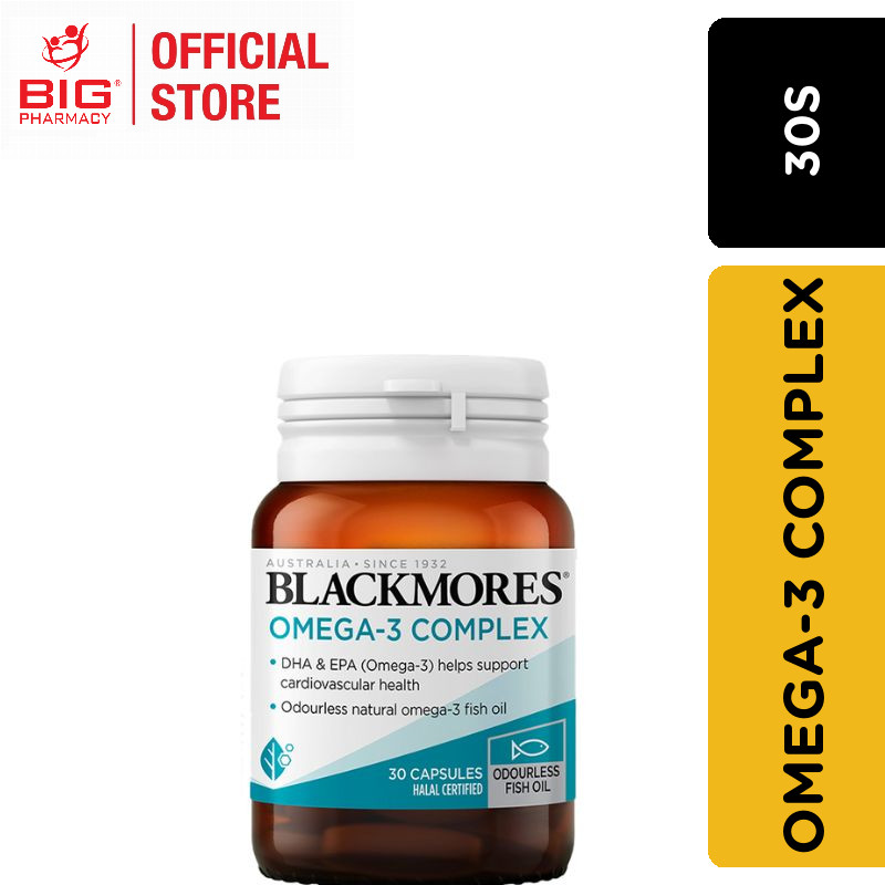 BLACKMORES OMEGA-3 COMPLEX 30S