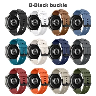 No Gap Strap สําหรับ Huawei Watch GT 6 Pro 46 มม.สร้อยข้อมือซิลิโคนอ่อนนุ่มสําหรับ Huawei GT6 Pro อุปกรณ์เสริมทดแทน