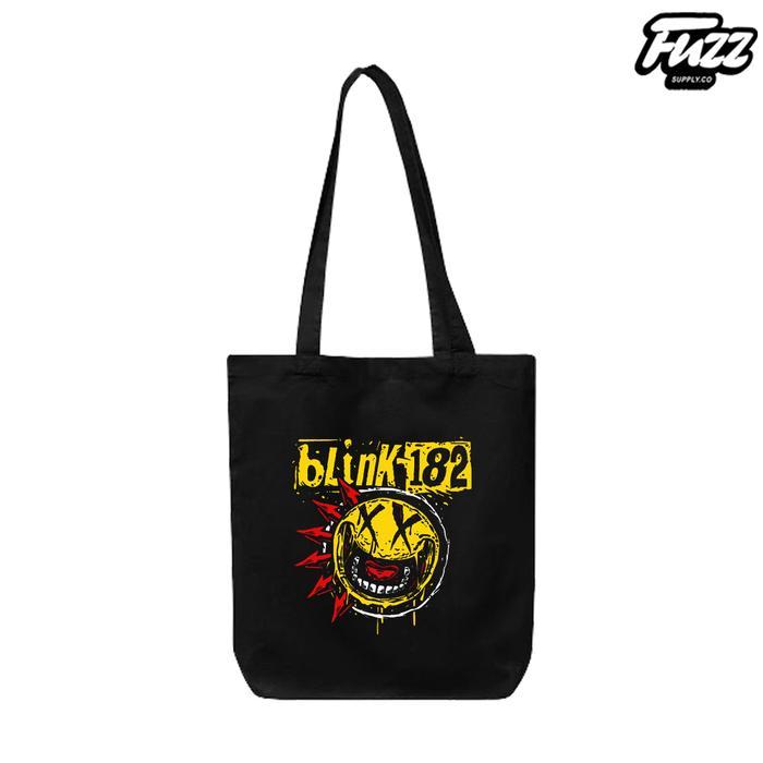 Blink 182 Band Totebag Music Tote Bag Zipper Blink-182