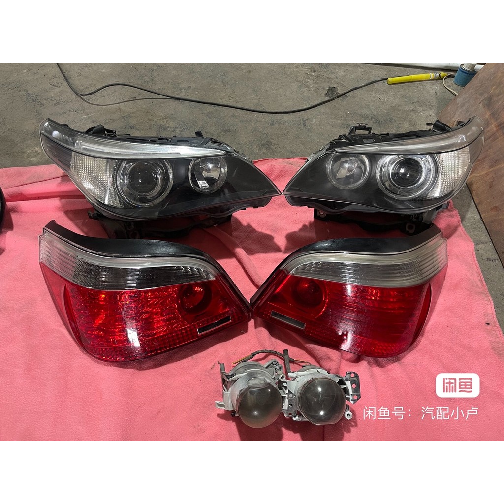 BMW/BMW BMW Five Series E60.530 i e60 ไฟหน้า ไฟท้ายด้านหลังหนึ่งคู่