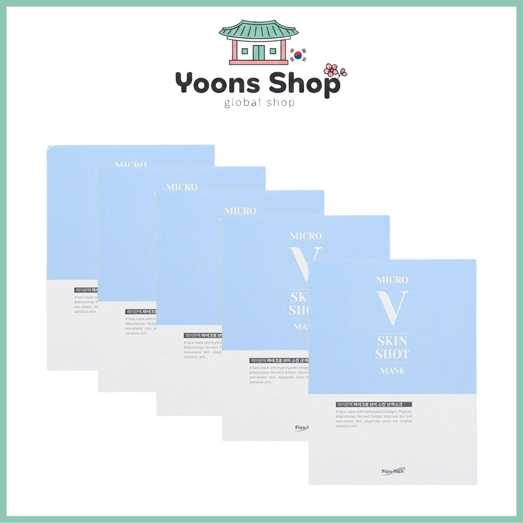 [PION-TECH] Micro V Skin Shot Mask 25ml  5 แผ่น_จากเกาหลี
