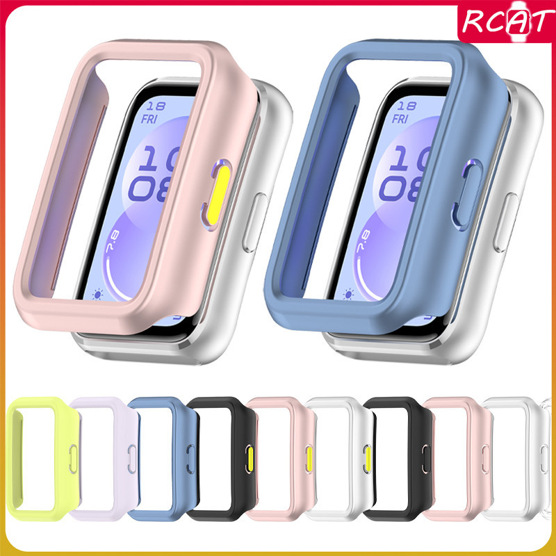 เคส PC ไม่มีฟิล์มในตัว ปกป้องกรอบ for Huawei Band 11 /11 Pro /10 /9 /8 NFC เคสปกป้องหน้าจอ for Huawei Band 11