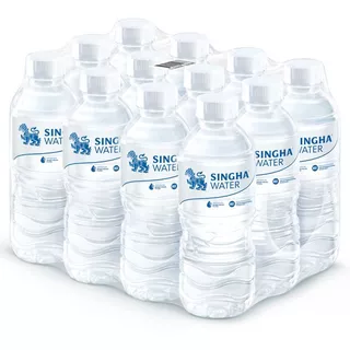 สิงห์น้ำดื่ม 330มล.แพค 12 Singha Water 330ml. Pack 12 [หมายเลขบาร์โค้ด 8850999002675 ]
