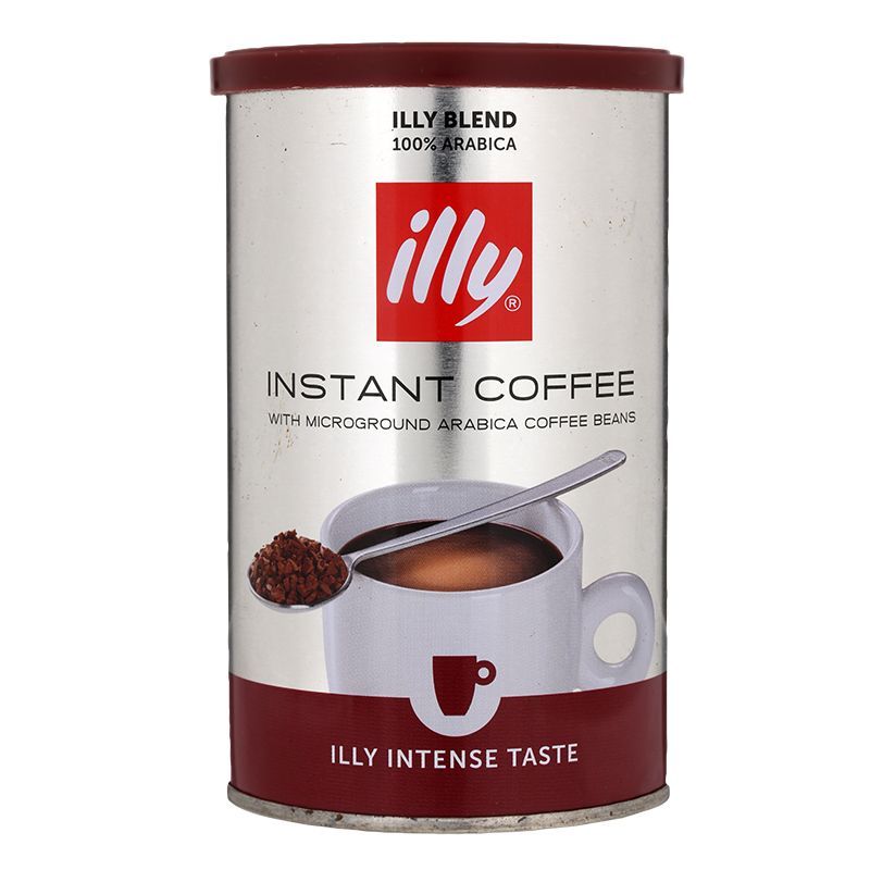 อิลลี่กาแฟสำเร็จรูปอินเท็นส์เทสต์ 95กรัม Illy Instant Coffee Intense Taste 95g. [หมายเลขบาร์โค้ด 8003753144313]