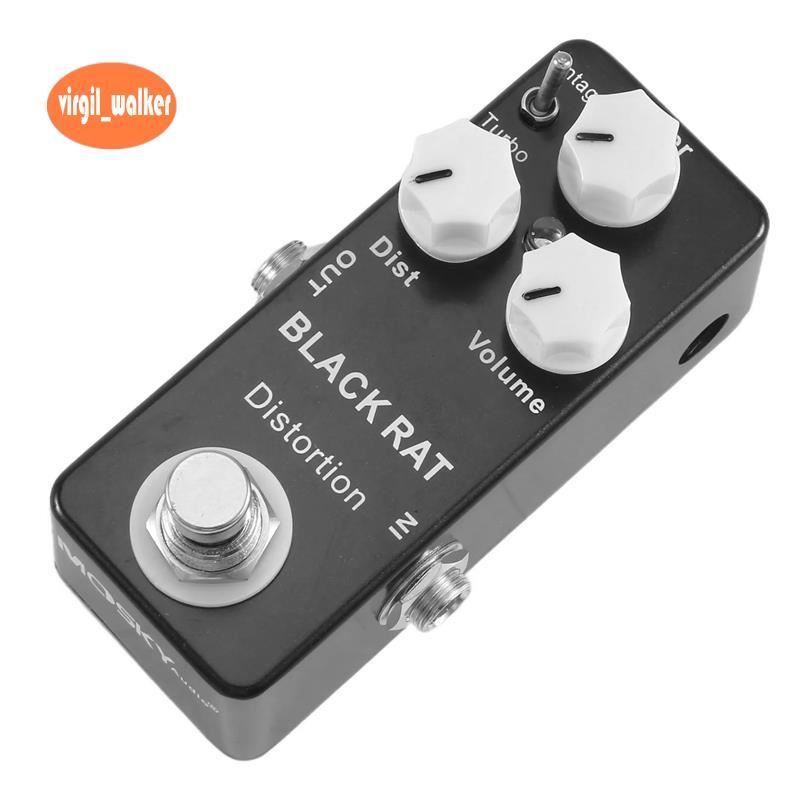 Black RAT Distortion Mini Guitar Effect Pedal