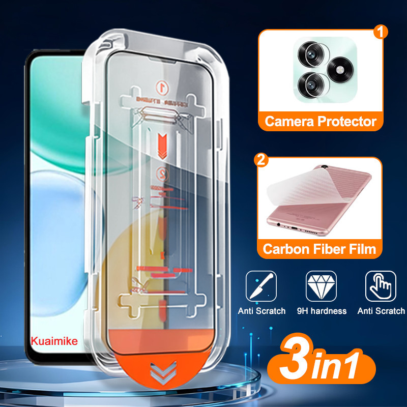 3 in 1 Honor X5C Full CoverageกระจกนิรภัยสําหรับHonor X5b X5C X5d Plus X6a X6b X6C X6d X7a X7b X7C X