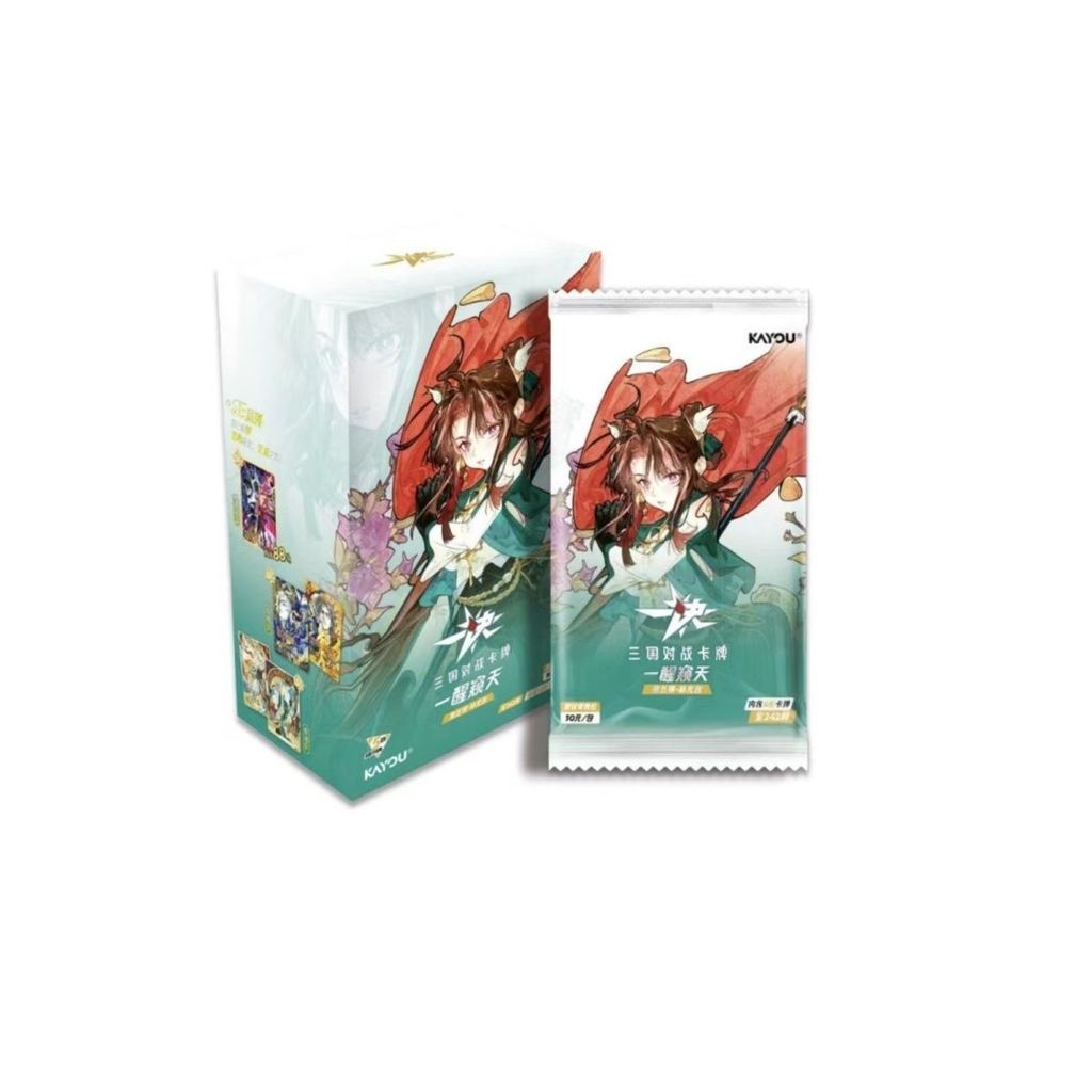[] Three Kingdoms One Showdown Booster Pack No. 5 One Awakening Peeping Day การ์ดเกมกระดานการ์ด TCG