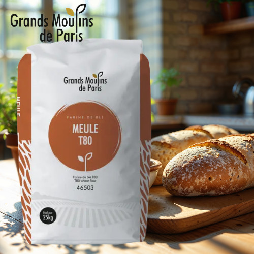 แป้ง T80 Grands Moulins de Paris