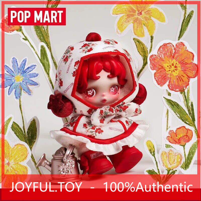 POPMART SKULLPANDA Blooming in Flowers Doll Pendant Gift