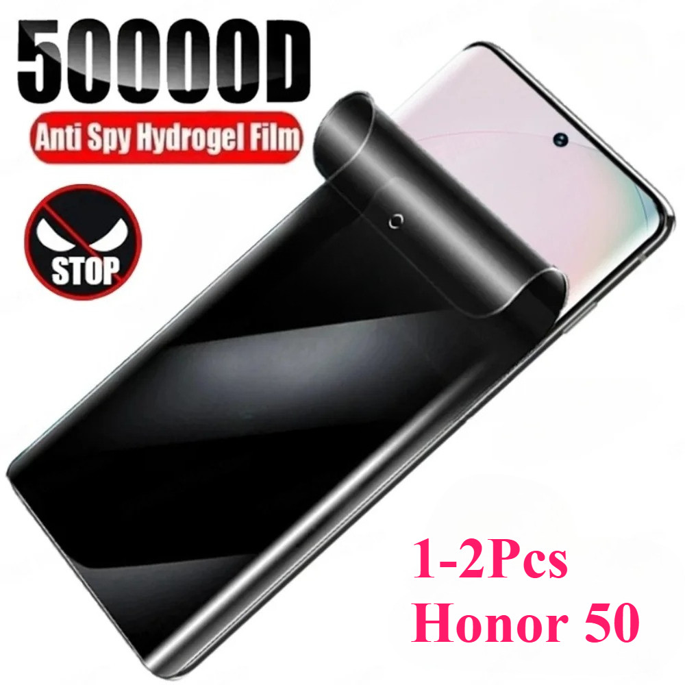 สําหรับ Honor 50 SE Pro Lite ฟิล์มไฮโดรเจลความเป็นส่วนตัวคลุมทั้งหมดปกป้องหน้าจอโดยไม่ต้องลายนิ้วมือ