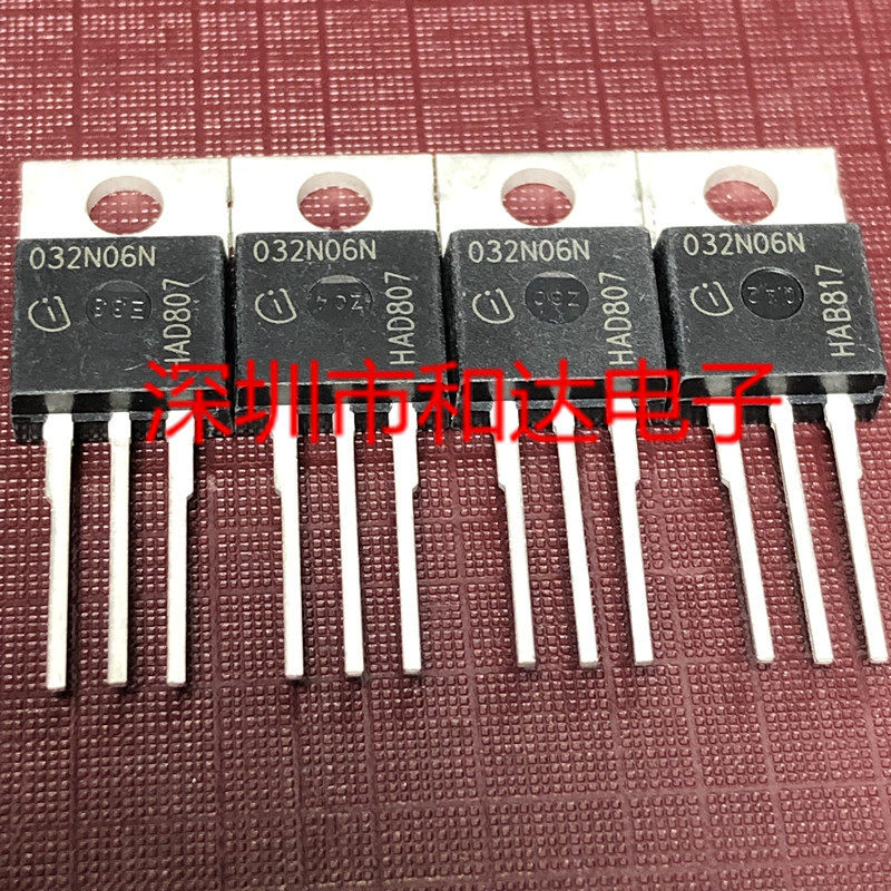 10 ชิ้นใหม่เอี่ยม IPP032N06N3G 032N06N TO-220 60V 120A