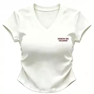 【COD】เสื้อสาวอวบไซส์ใหญ่ เสื้อคนอ้วนแซ่บๆ สาวอวบพรางหุ่น เสื้อผ้าคนอ้วน เสื้อคนอ้วนเซ็กซี่เอวลอยสาวอวบ เสื้อยืดผู้หญิง