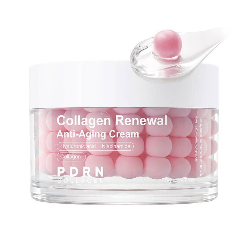 Warmwing DOLANJN ครีมคอลลาเจนแคปซูลสีชมพูเหมาะสําหรับทุกสภาพผิว Moisturizing Firming Night Care 70g 