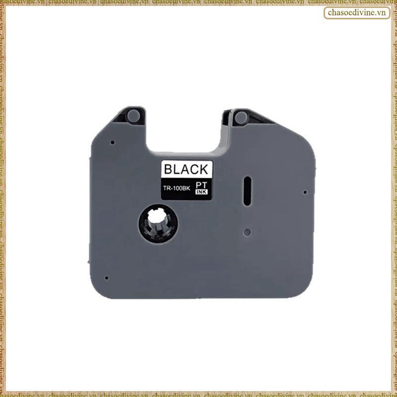 [KYGM] 1 ชิ้น TR-100BK ริบบิ้นสําหรับเครื่องพิมพ์ริบบิ้น PT-E800TK 800T PT-850TKW