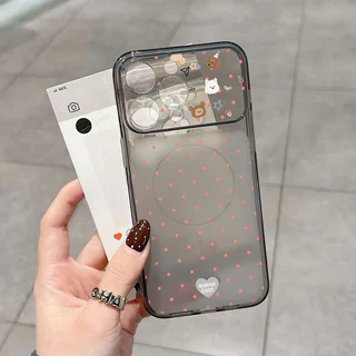 เคสโทรศัพท์ป้องกันตกหมีเท็ดดี้น่ารักหนึ่งตัว เคสไอโฟน16 เหมาะสำหรับ IPhone 12 11 17 15 14 13 Pro MAX 15 Plus Air