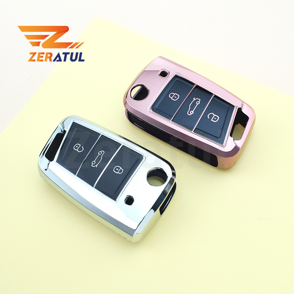 Shell Fob สําหรับ Skoda Octavia ที่นั่ง Ateca Leon FR 2 Ibiza สําหรับ VW Volkswagen Golf 7 MK7 Tigua