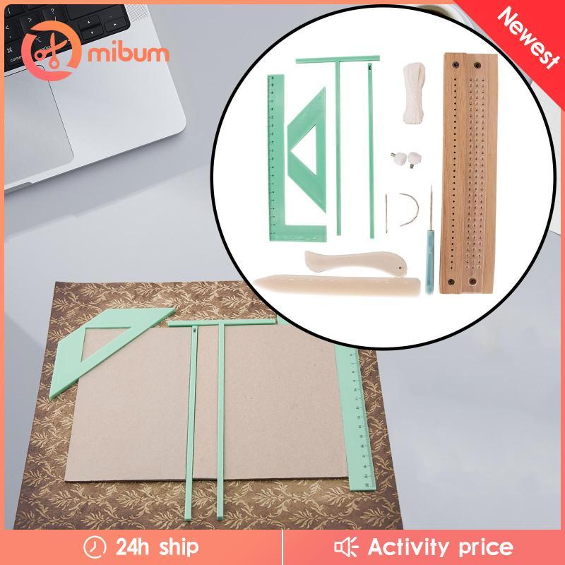 [Mibum] Bookbinding Kits Book Binding Kits DIY Crafts Cover Guide Hand Bookbinding Tool