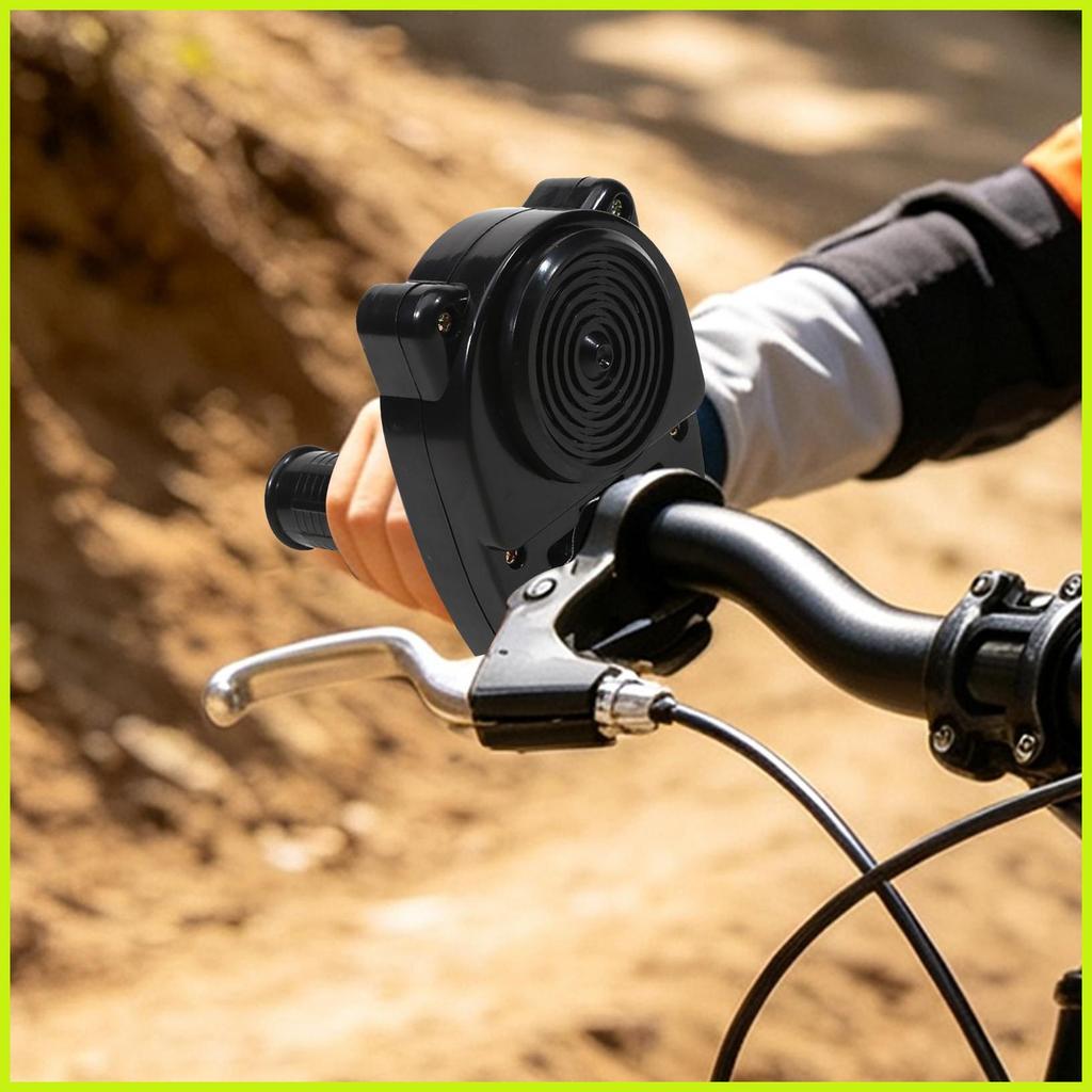 จักรยานเบลล์รถจักรยานยนต์ที่สมจริงเร่ง Grip Alert Bike Alert Bell สําหรับจักรยานเสือภูเขาปั่น Commut